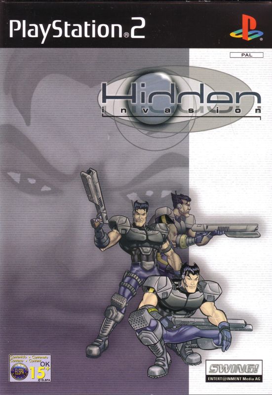 Hidden Invasion box art for Playstation 2